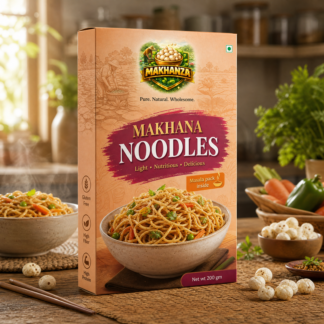 Pack of MAKHANZA makhana noodles with masala, 192g